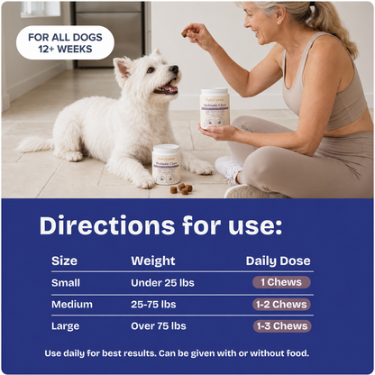 FurryCore Daily Probiotic Chews - Gut, Skin & Coat Support